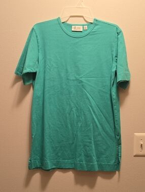 d.co Lightweight Crew Tunic Tee in Teal